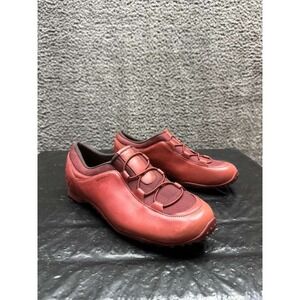 Merrell Meta Stretch Leather Slip On Hiking Shoes Barn Red Womens Size 10 US